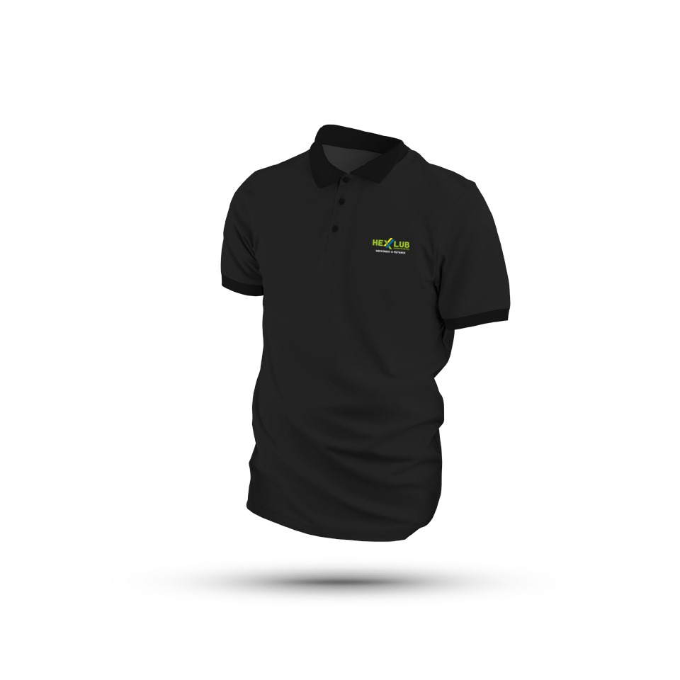 Camiseta Preta HexxLub