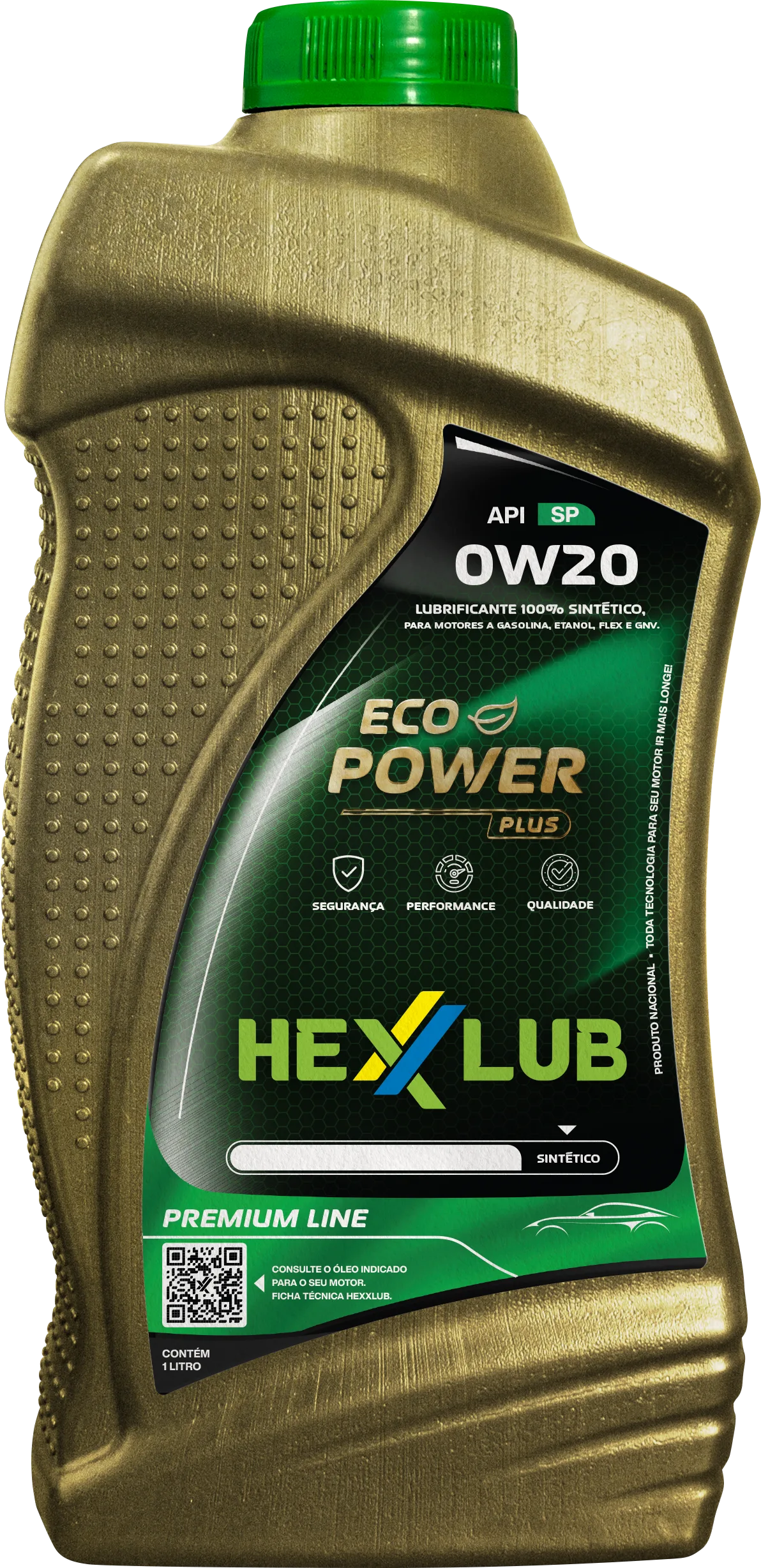 HEXX Eco Power 0W20 API SN - HEXXLUB Lubrificantes