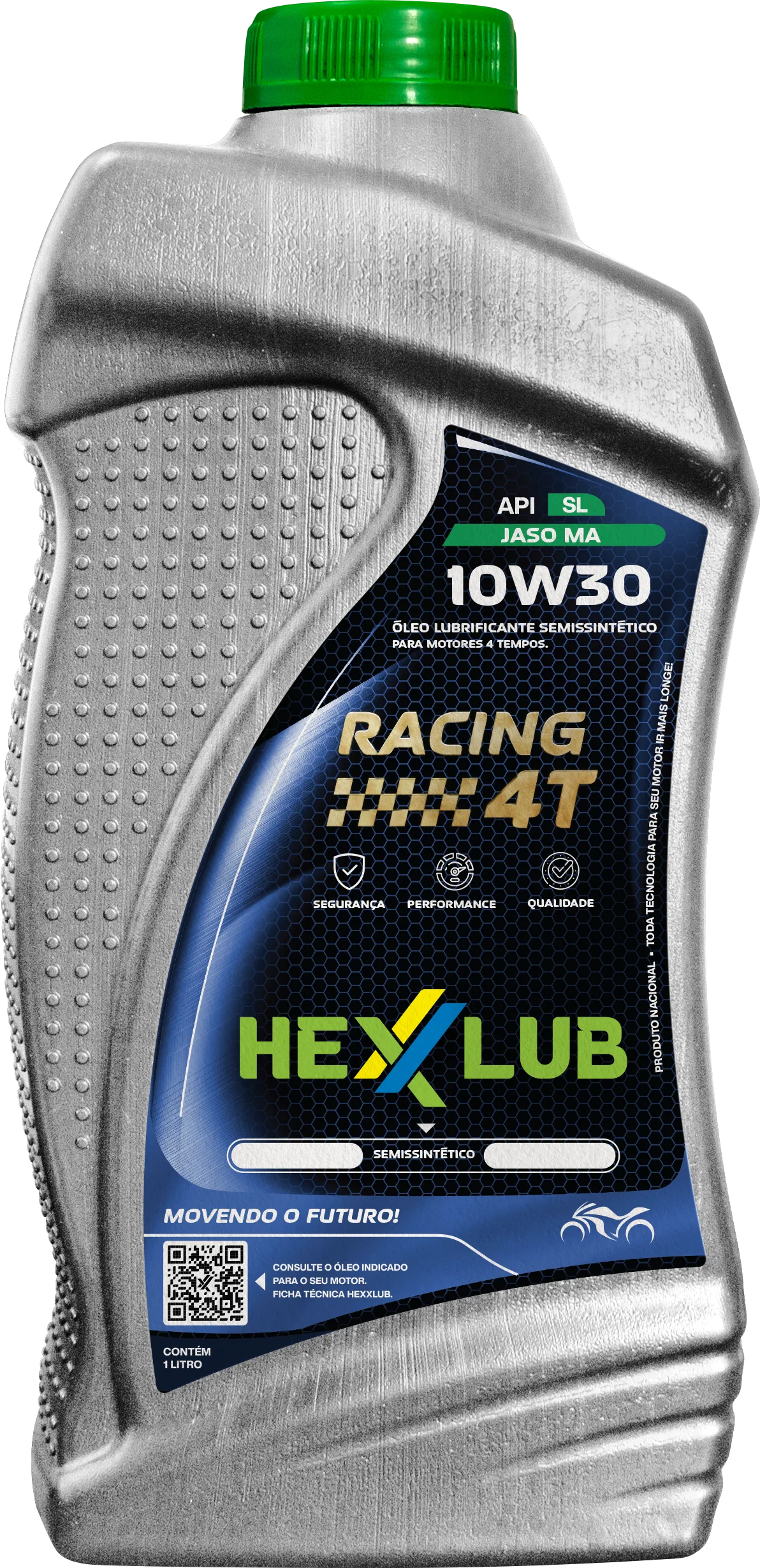 HEXX SUPER MOTO 4T 10W30 SL JASO MA2 - HEXXLUB Lubrificantes