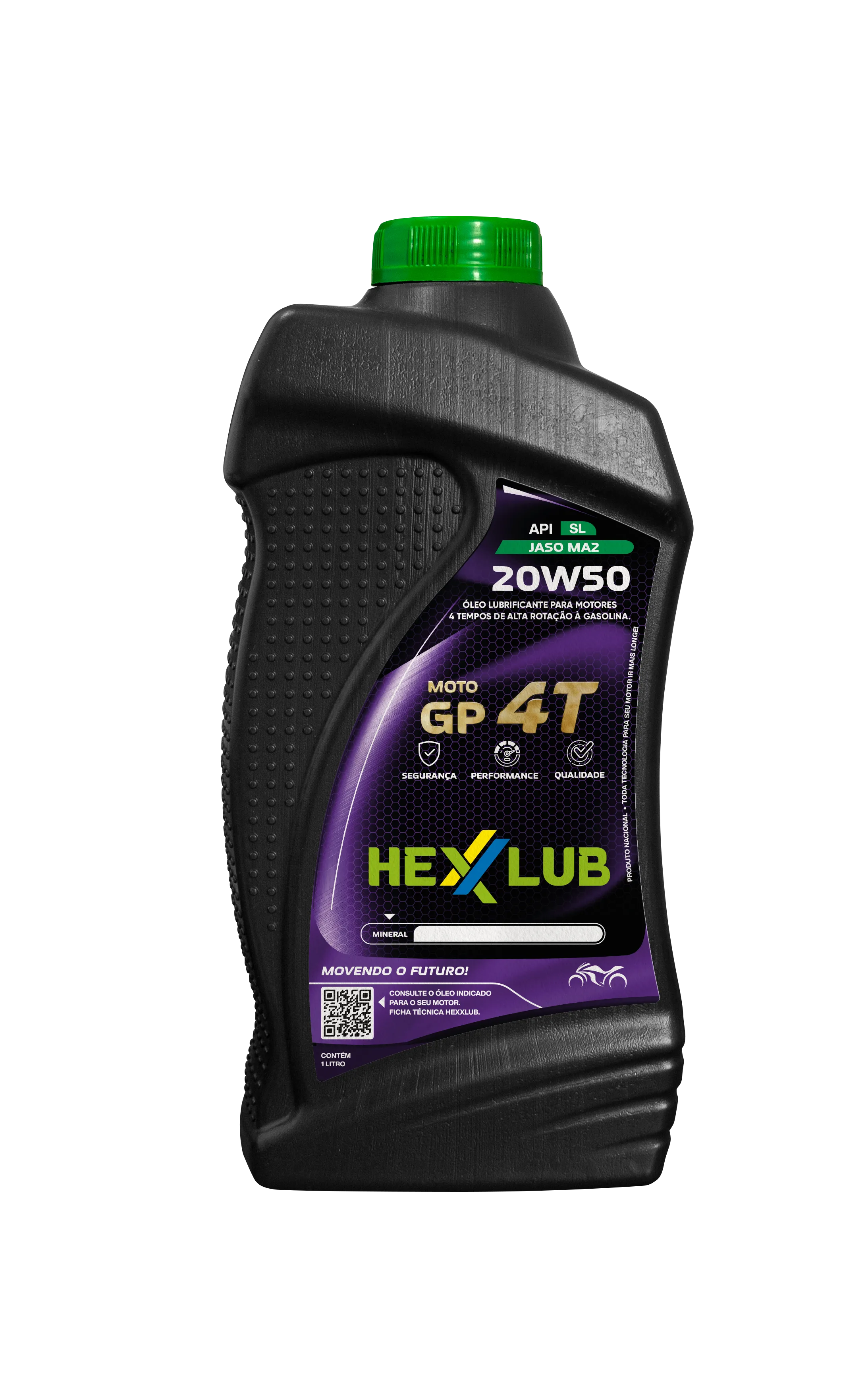 HEXXLUB MOTO GP 4T 20W50 - HEXXLUB Lubrificantes