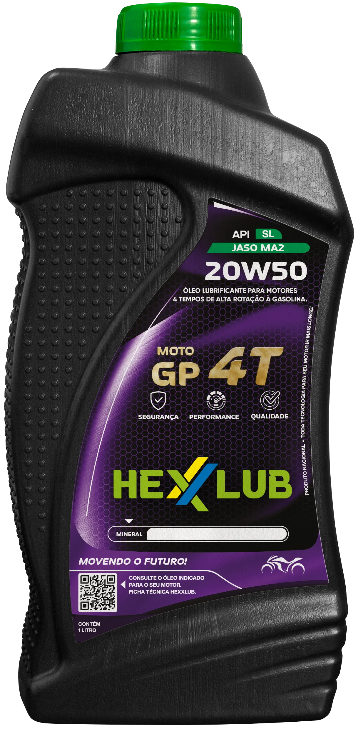 エイプ50 HEXXLUB MOTO GP 4T 20W50 - HEXXLUB Lubrificantes