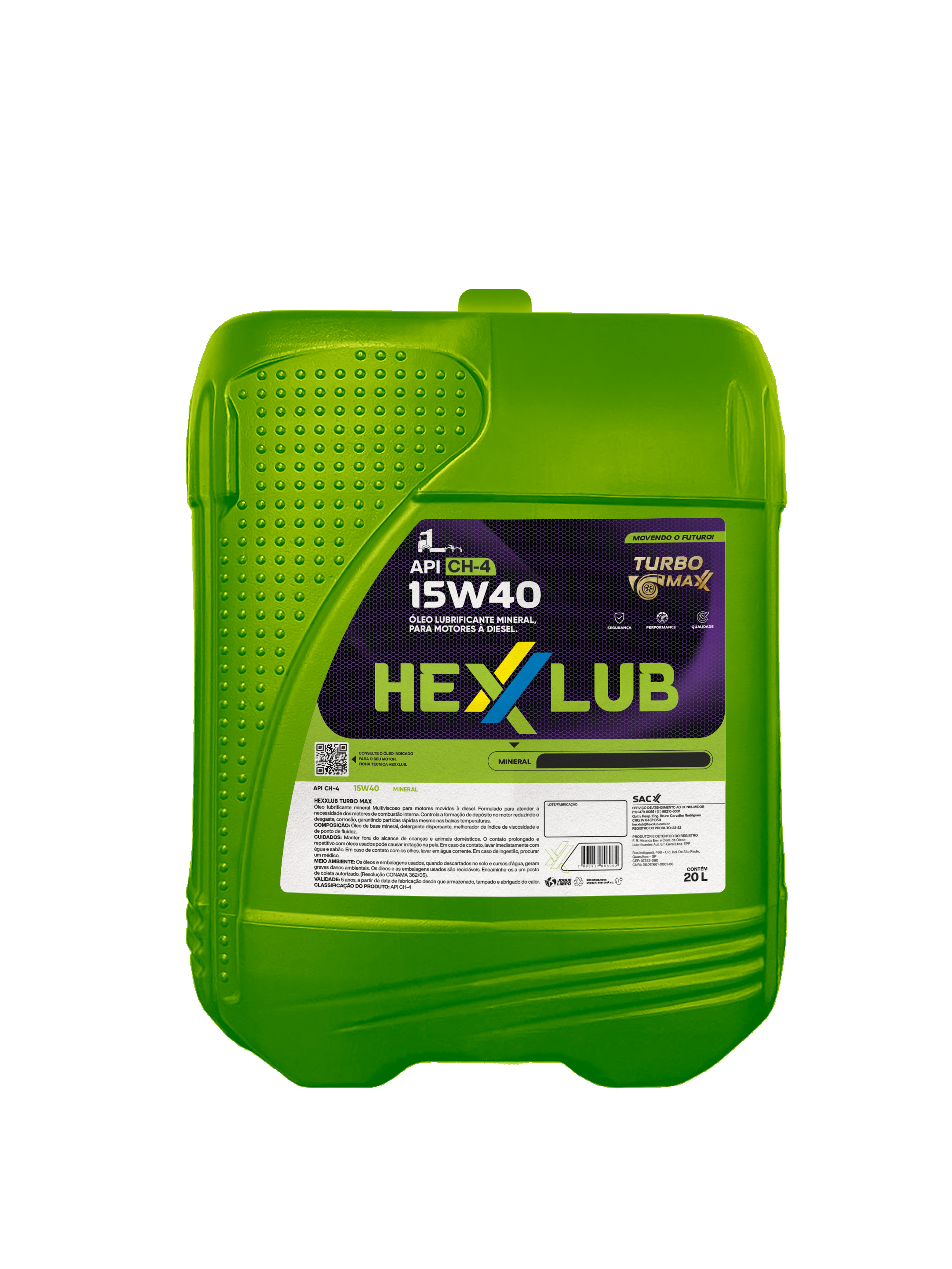 Diesel 15w40 mineral TURBO MAX - 20L