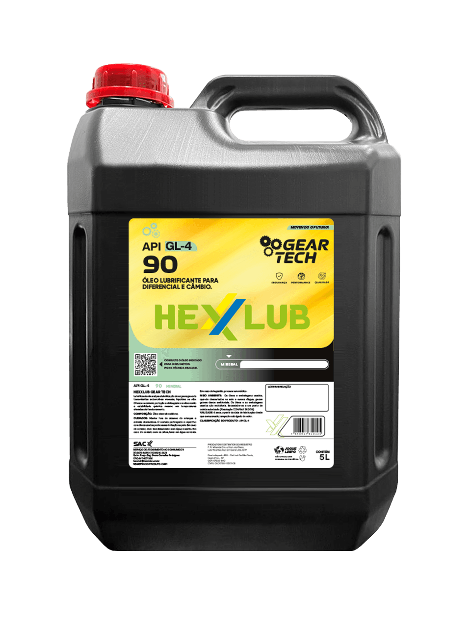 Engrenagem 90 MINERAL Gear Tech-5L