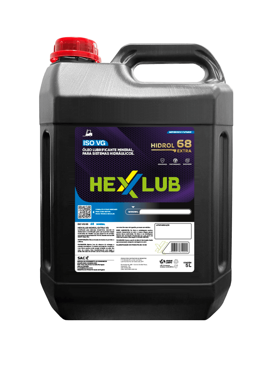 Hidráulico 68 mineral EXTRA - 5L